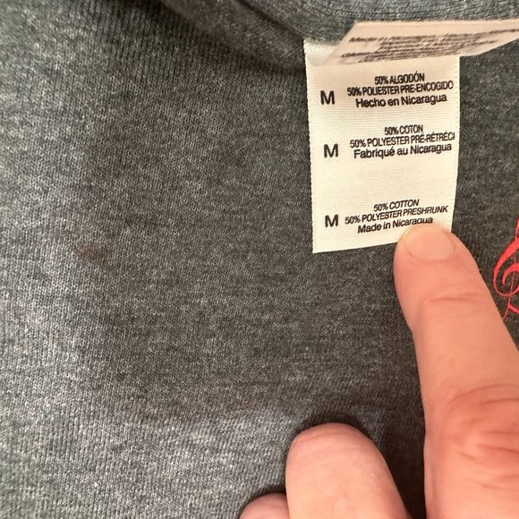 NWOT Asleep At The Wheel T Shirt Size M Gray/Orange #317 - Picture 8 of 11